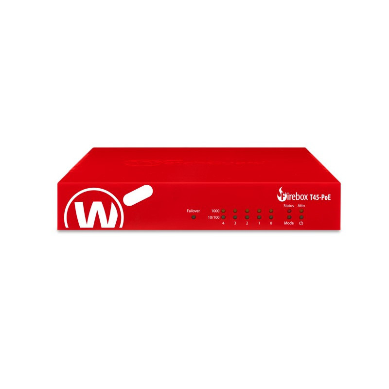 WatchGuard Firebox T45-PoE Appliance Only (AU) â License Not Included (Requires Separate WG License Purchase)