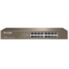 IP-COM (G1016D v6.0) 16-Port Gigabit Unmanaged Switch, 6kv lightning protection