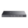TP-LINK OMADA 28-PORT EASY MANAGED GIGABIT SWITCH, POE+(24), SFP(2), 384W, 5YR