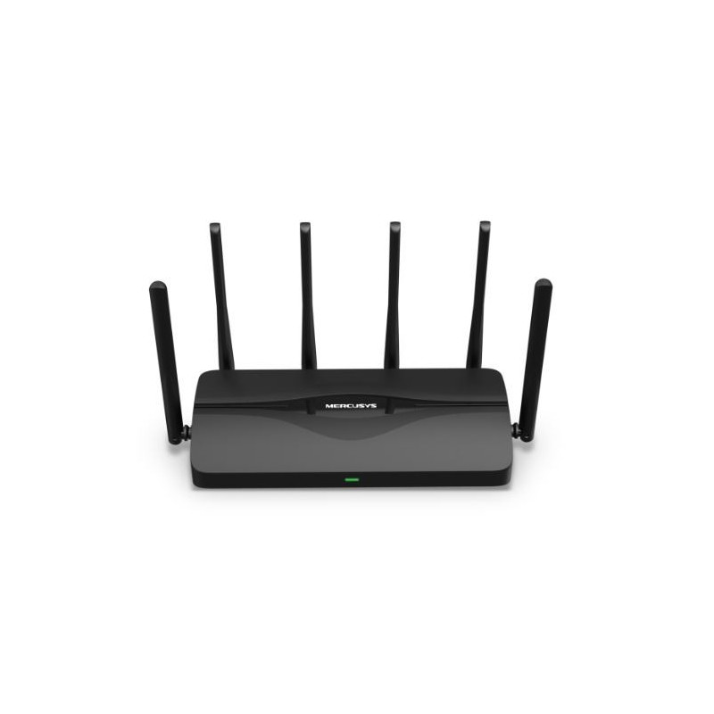 Mercusys MR47BE BE9300 Tri-Band Wi-Fi 7 Router (2YW) (WIFI7) 574 Mbps at 2.4 GHz + 2880 Mbps at 5 GHz + 5760 Mbps at 6 GHz