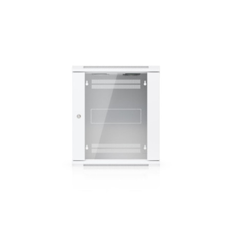 Ubiquiti 12U Rack Cabinet,Fully Assembled Wall-Mount Rack,Built-In Fans,Removable Panels,Easy Equipment Access,Space-Efficient S