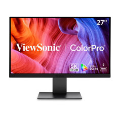 ViewSonic VP2788-5K - 27' ColorPro 5K 218PPI Mac / PC Monitor, 100W Thunderbolt 4, USB C, 99% DCI-P3 Colour Gamut, Colour Accura