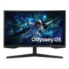 Samsung Odyssey G55C 27' QHD Curved Gaming Monitor 2560 x 144 165Hz16:9 1000R 1ms VA AMD FreeSync HDR10 DisplayPort HDMI Tilt VE
