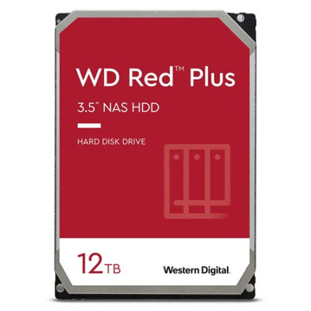 WDD HDD SATA-12TB-RED-PLUS-WD120EFGX