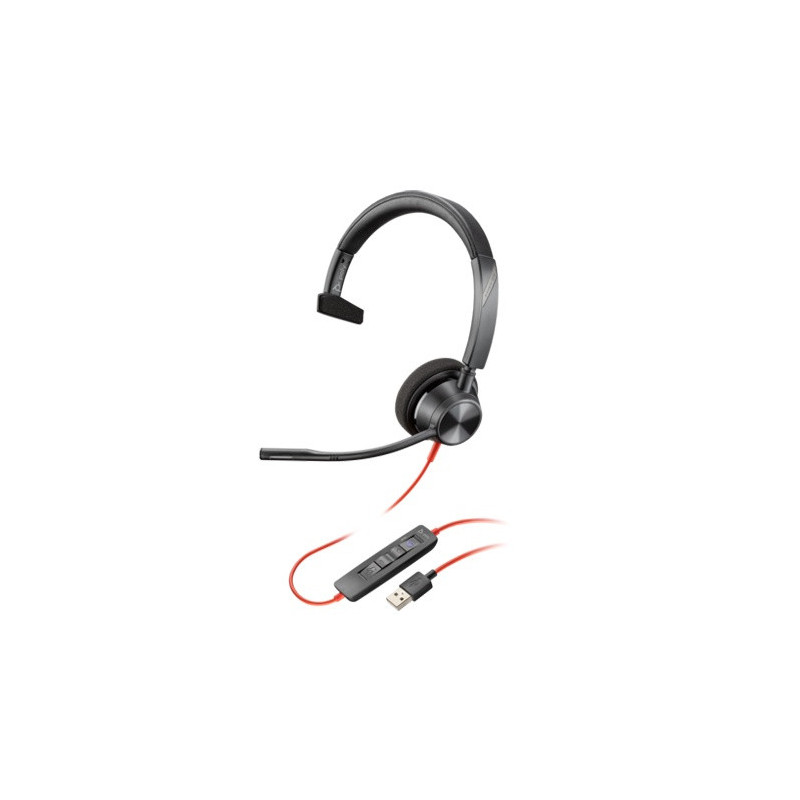 POLY BLACKWIRE 3310 MICROSOFT TEAMS CERTIFIED USB-A HEADSET