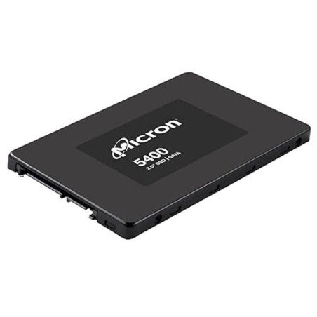 Micron 5400 MAX 3.84TB 2.5' SATA Enterprise SSD 540R/520W MB/s 95K/70K IOPS 24528TBW 5DWPD 3M hrs MTTF AES 256-bit encryption Se