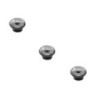 Ear tips for BH71 (large, 3pcs) Soft-touch material Designed specifically for the Yealink BH71 headset, passive noise blocking, 