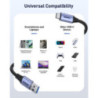 BENFEI 369GY 1M USB 3.0 to USB C Cable, 5Gbps High-Speed Data Sync & 3A Charging
