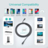 CHOETECH XCC-1027 USB-C M to M PD100W 5 Cable 2M