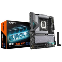 Gigabyte Z890 EAGLE WIFI7 P Intel LGA 1851 ATX Motherboard, 4x DDR5 ~256GB, 3x PCI-E x16, 4x M.2, 4x SATA, 5x USB 3.2, 1x USB-C,