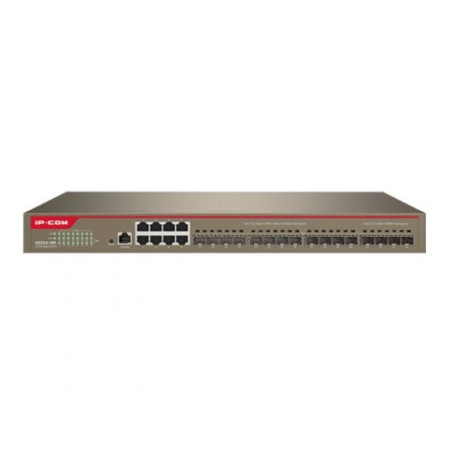 IP Com (G5324-16F) 8 x1 GE, 16 x SFP L3 Cloud Managed Switch