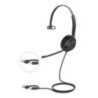 Yealink UH37 Mono USB Wired Headset, UC, USB-C/A, 35mm Speaker, Busylight, Leather Ear Cushion,HD Audio, 2Mic Noise Killer, Micr