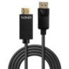 Lindy 1m DP-HDMI 10.2G Cable