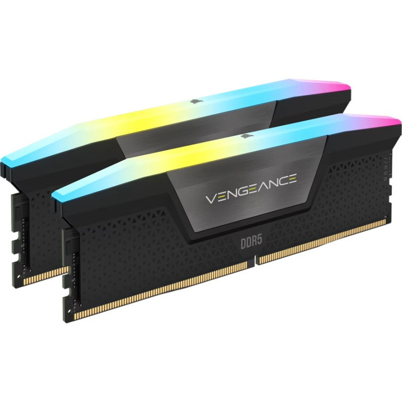 Corsair Vengeance RGB 32GB (2x16GB) DDR5 DRAM 6000MT/s CL38 Memory Kit â Black