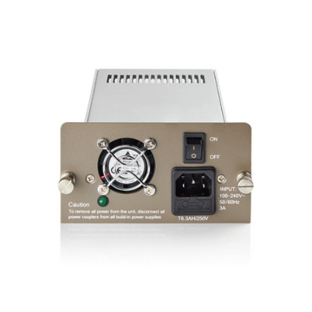 TP-LINK REDUNDANT POWER SUPPLY MODULE FOR TL-MC1400 & TL-FC1420, 102W OUTPUT, 1YR