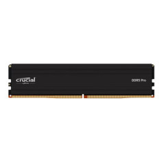 Crucial Pro 16GB (1x16GB) DDR5 UDIMM 6000MHz CL48 Black Heat Spreader Support Intel XMP AMD Ryzen Desktop PC Gaming Memory ~CT16