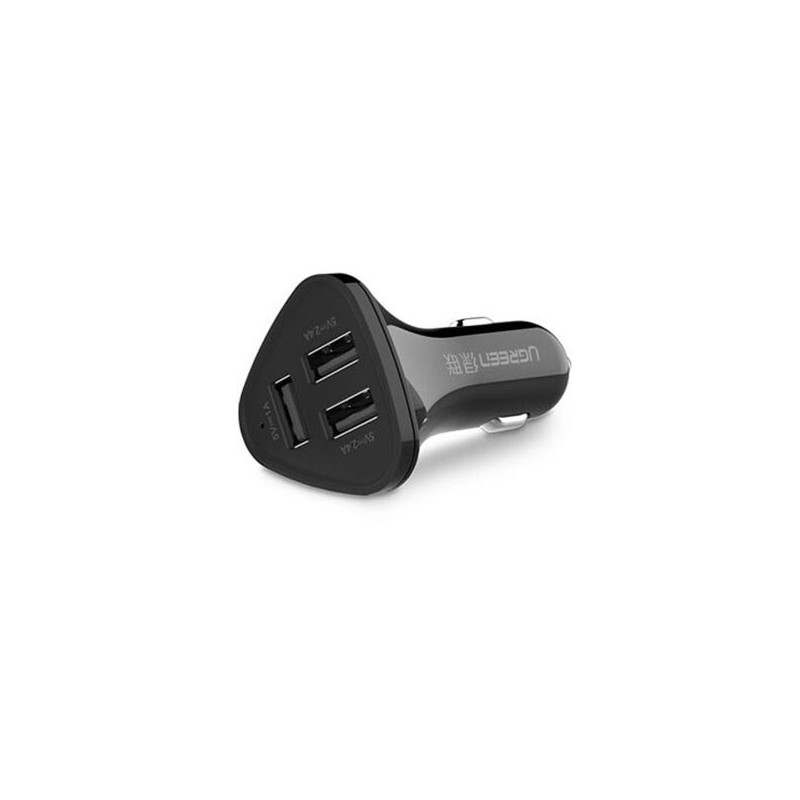 Ugreen 29W 3 Port USB Car Charger Black ACBUGN40284
