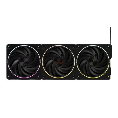 ZAL FAN 120MM-ZM-DF120 A3-ARGB-BLACK-3-PACK