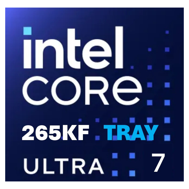 (SI) Intel Core Ultra 7 processor 265KF (30M Cache, up to 5.50 GHz) FCLGA18W, Tray (1 Year Warranty)(15th Gen) Please note: No C
