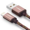 UGREEN MFI Certified Cable for iPhone 1M Dark brown 40689