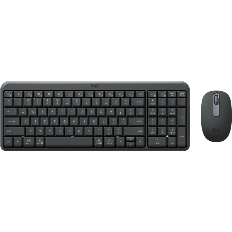 LOGITECH MK250 COMPACT BT WIRELESS COMBO GRAPHITE 1YR WNTY