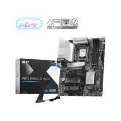 MSI PRO B860-P WIFI, INTEL B860, 4x DDR5 256GB, 1x HDMI, 4x PCI-E x16, 3x M.2, 4x SATA, 8x USB 2.0, IntelÂ® Wi-Fi 7