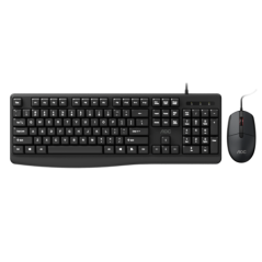 AOC KM170B/97 Wired Home & Office Keyboard + Mouse Combo 1.5M cables Black