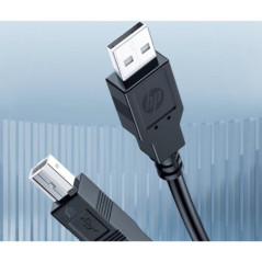 HP DHC-PT100-1.5M USB-A to USB-B v2.0 cable 1.5M Black