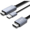 BENFEI 344GY-3M HDMI to DisplayPort Unidirectional 4K Active Cable with USB Powered 3M