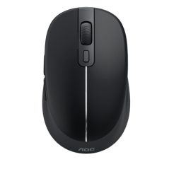 AOC MS360B/LA Wireless Mouse 2.4G + Bluetooth Dual Mode 6-Key DPI1600 Black