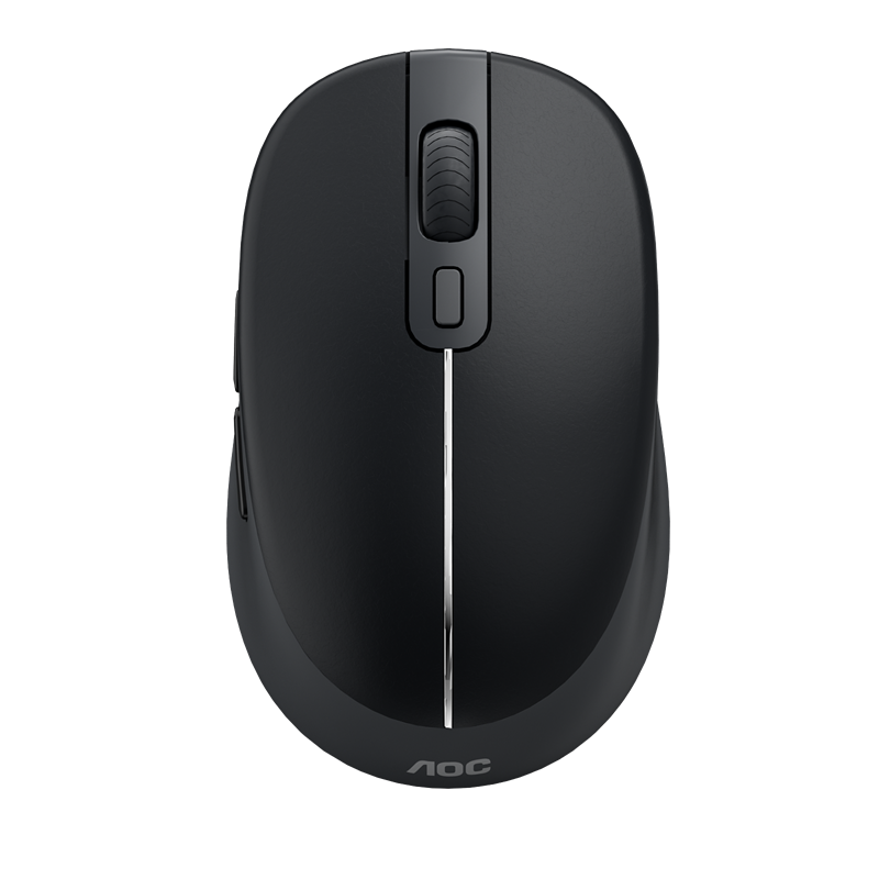 AOC MS360B/LA Wireless Mouse 2.4G + Bluetooth Dual Mode 6-Key DPI1600 Black