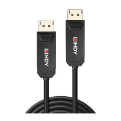 Lindy 10m Fibre Optic DP Cable