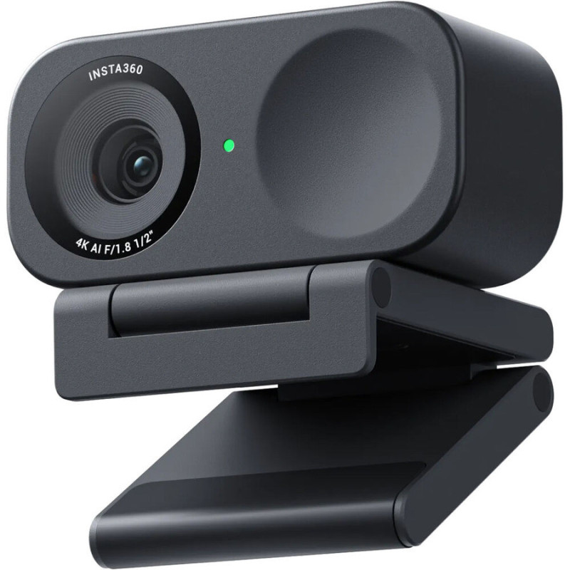 Insta360 (CINSABNA) Link2C Graphite Black includes 1x Magnetic Bracket, 1x USB C-A Adapter, 1x USB C-C Data Cable and 4x Whitebo