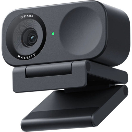 Insta360 (CINSABNA) Link2C Graphite Black includes 1x Magnetic Bracket, 1x USB C-A Adapter, 1x USB C-C Data Cable and 4x Whitebo
