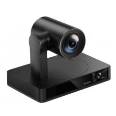 Yealink (UVC86-BLK) 4K Dual-eye Intelligent Camera, Black, includes 1x VCR20, 1x 7m USB2 Cable, 1x 7.5m CAT5e Cable, Wall Mount 