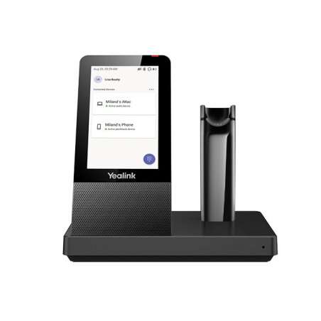 Yealink WHB670 Replacement DECT Base with Touch Screen for WH67 MS and UC Headsets