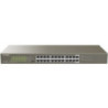 IP-COM (G1124P-24-250W )24-Port Gigabit Switch With 24-Port PoE+, 6kV lightning protection