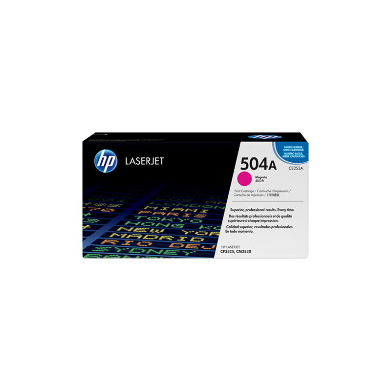 HP CE253A MAGENTA TONER 7000 PAGE YIELD FOR CP3520 CM3530