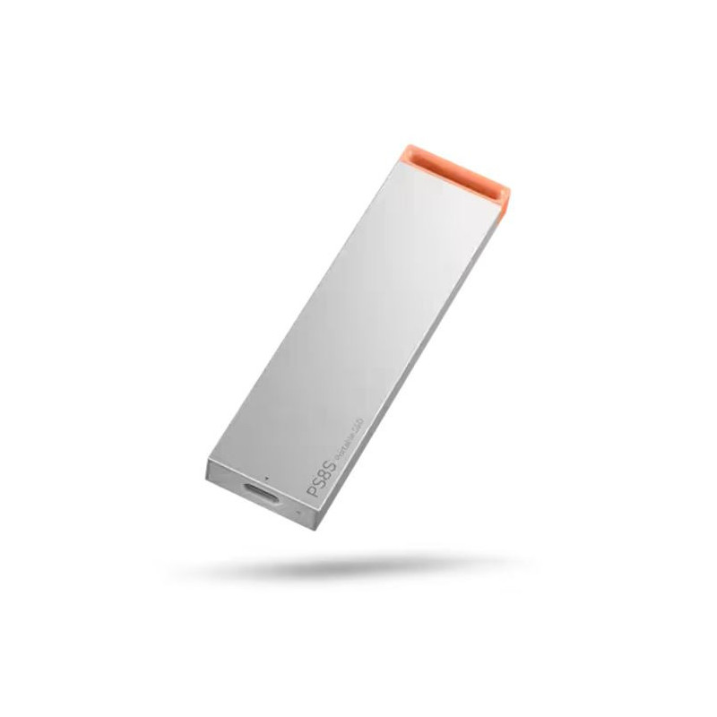Lenovo PS8S 2TB External Portable SSD ~1050MB/s USB3.2 Gen2 USB-C Stylish Metal Body Lightweight 40g Durable for PC MAC PS4 Xbox