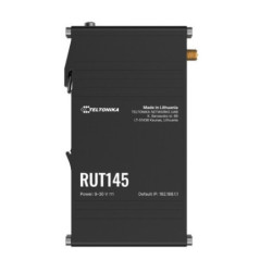 Teltonika RUT145 Industrial RS485 Router, Wi-Fi & Ethernet Connectivity, Industrial Data Collection-Ready with RMS Support, PSU 