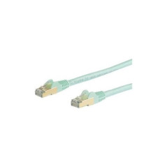 STARTECH 5M CAT6A ETHERNET CABLE - 10 GIGABIT SHIELDED SNAGLESS RJ45 100W POE PATCH CORD -