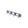 APC (AR8428) 2U HORIZONTAL CABLE ORGANIZER W/ PASS-THRU BLACK