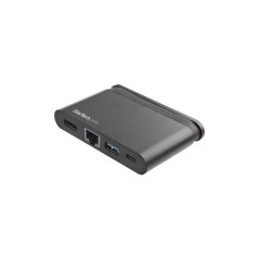 STARTECH USB-C (T/BOLT3) MULTIPORT ADAPTER, 4K, HDMI, USB, RJ45, SINGLE DISPLAY, 92W, 3YR
