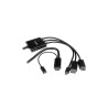 STARTECH 6FT HDMI DP OR mDP TO HDMI ADAPTER CABLE 2YR