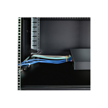 STARTECH 1U HORIZONTAL CABLE MANAGEMENT BAR, ADJ DEPTH, RACK-MOUNT BAR 2YR