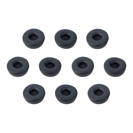 JABRA ENGAGE 65/75 MONO HEADSET LEATHERETTE EAR CUSHION, BLACK 10PCS