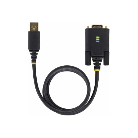 STARTECH 10FT (3M) USB TO NULL MODEM SERIAL ADAPTER CABLE, INTERCHANGEABLE DB9 SCREWS/NUTS