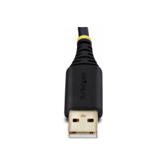 STARTECH 10FT (3M) USB TO NULL MODEM SERIAL ADAPTER CABLE, INTERCHANGEABLE DB9 SCREWS/NUTS