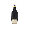 STARTECH 10FT (3M) USB TO NULL MODEM SERIAL ADAPTER CABLE, INTERCHANGEABLE DB9 SCREWS/NUTS