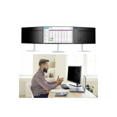 STARTECH MAGNETIC MONITOR PRIVACY SCREEN FOR 24" 16:10 DISPLAY, TAA, 2 YR